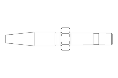 Conector p/tubo flexível 1.4305