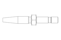 Conector p/tubo flexível 1.4305