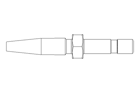 Conector p/tubo flexível 1.4305