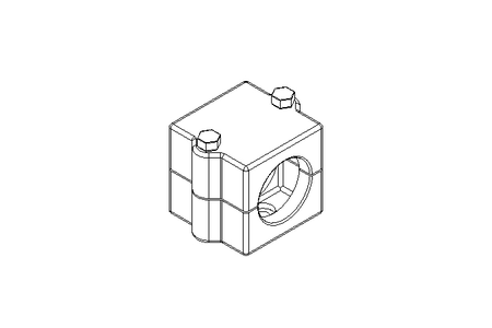 Flanschklemmstück D=40,2 B=60