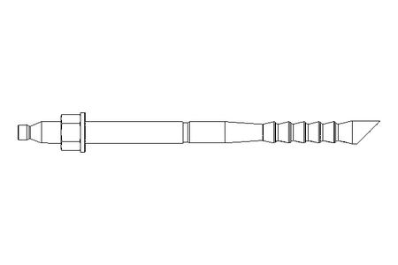 Gewindestange M16x125/100