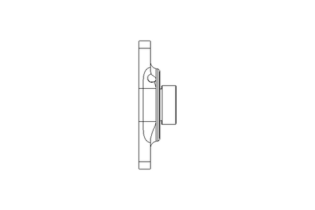 Mancal de flange PCFT 25x124x36