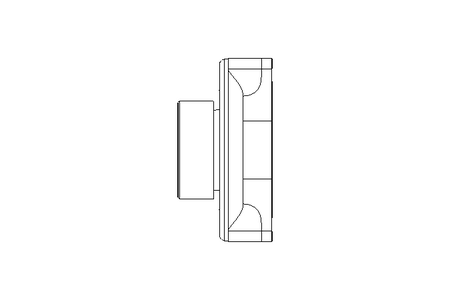 Mancal de flange PCFT 25x124x36