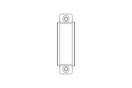 PIPE CLAMP M8, 1 1/2"