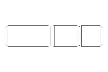 Goujon fileté M16x55 DIN939-ZnNi/T2/720h