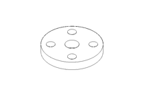 FLANGE DN15 PN40 A4 DIN EN 1092-1