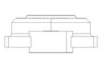 Rodamiento con brida EFOM 30x55x65