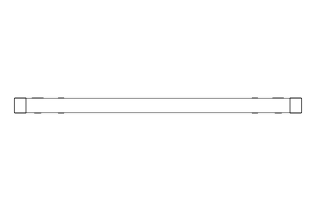 Passfeder DIN6885-1 E 270x22x14 1.0503