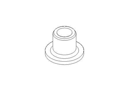 Casq.cojinete de desliz. FM 3x4,5x7,5x5