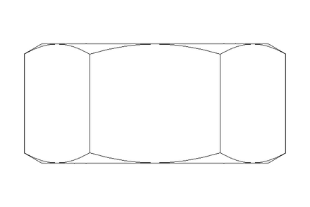 Hexagon nut M10 A2 DIN934