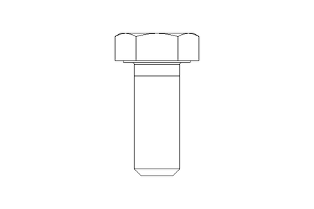 Tornillo cab. hexag. M10x25 A2 70