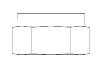 Hexagon nut M8 A2 DIN985