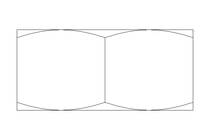 Écrou hexagonal M4 A2 DIN934