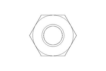 Tuerca hexagonal M4 A2 DIN934