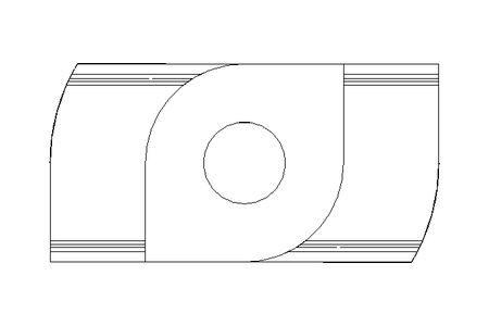 Hammer head nut T M5 / 10 St-Zn