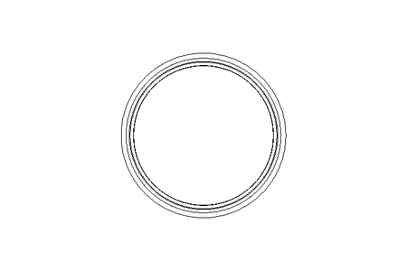 GLYD ring 42.5x50x3.8 PTFE