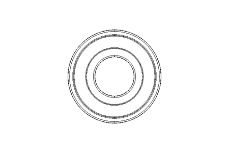 Deep groove ball bearing 6203 2RS 17x40