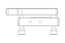 Feinjustierplatte für Spiegelfilter