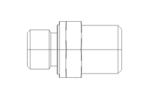 Rohrverschraubung 6 G1/8" 1.4571