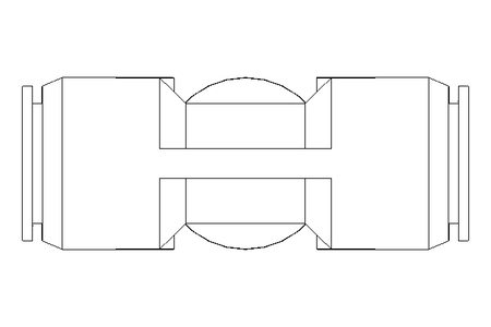 Plug-in T-connector