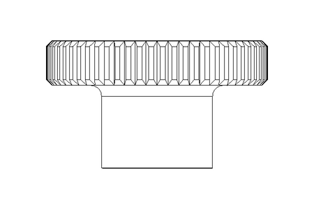 Knurled nut M5 A2 DIN466