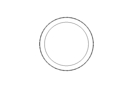 Flat sealing ring DN40 PTFE