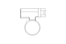 Abrazadera para mangueras D=12-20 B=9