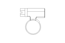 Abrazadera para mangueras D=12-20 B=9