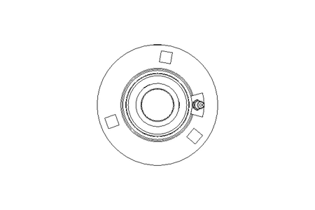 Flange bearing GRRY VA 30/38.1x112.7