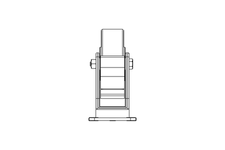 Lenkrolle 125x40 700 kg