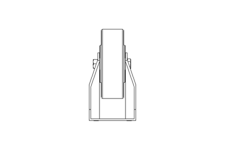 Rotella fissa 125x40 700kg