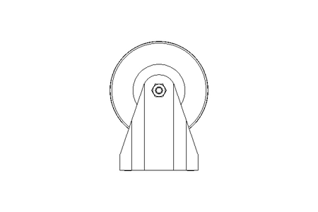 Roda fixa 125x40 700kg