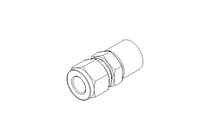 Conector roscado p/ tubos 12 R1/2" Niro