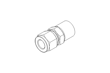 Conexão roscada de tubo 12 R1/2" Niro