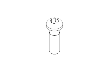 Flat head screw M8x25 A2 ISO7380