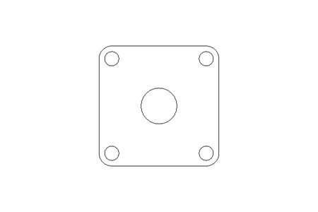 Flange bearing UCF 35/42.9x117