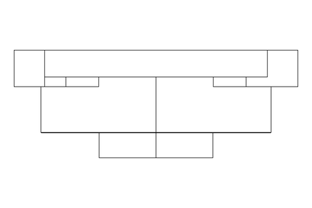 Mancal de flange UCF 35/42,9x117