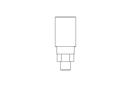 Verschlussnippel G 1/4" aussen Niro