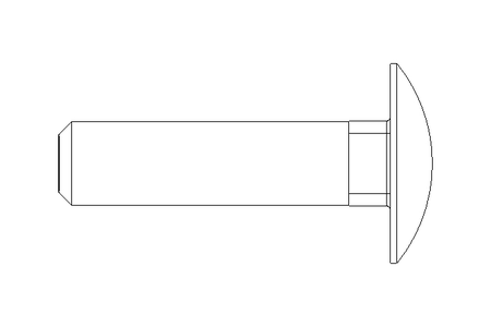 Flachrundschraube M10x40 A2 DIN603