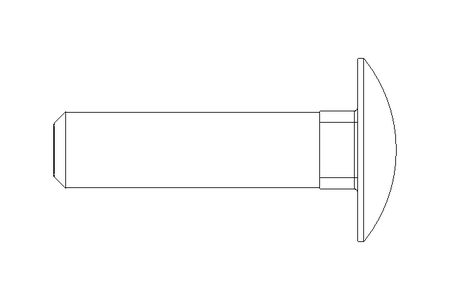 Flachrundschraube M10x40 A2 DIN603