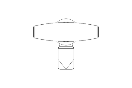 Drehriegel mit Knebelgriff H26