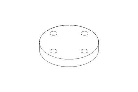 FLANGE DN25 PN40  A4  DIN EN 1092-1