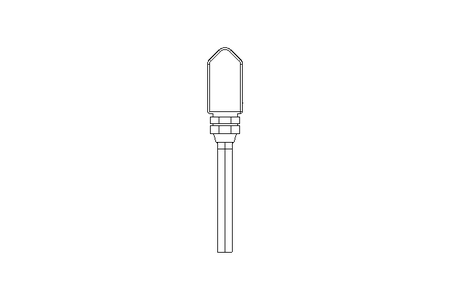 Cable with angle plug 12-pole