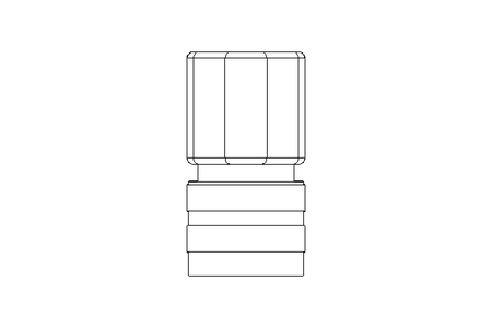 Cable with angle plug 12-pole