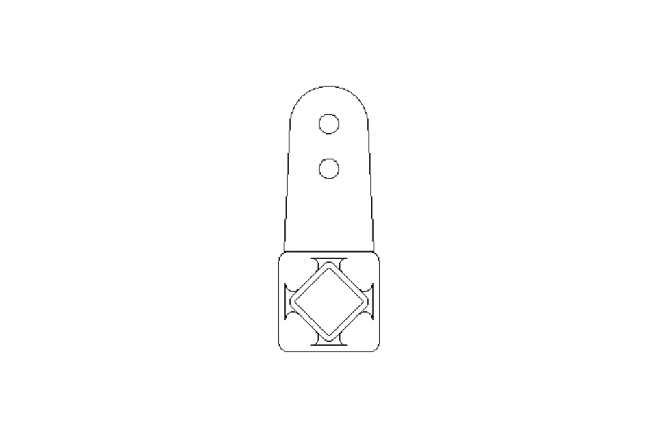 Gummifederelement DR-S 27x40 bündig