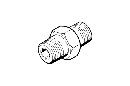 Double fitting ESK-1/4-1/4