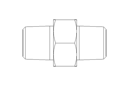 Doppelnippel ESK-1/4-1/4 Bronze