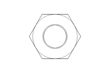 Écrou hexagonal M16 St-Zn EN14399-4