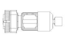 Motorreductor 0,25kW 69 1/min