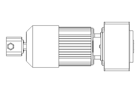 Motorreductor 0,25kW 69 1/min